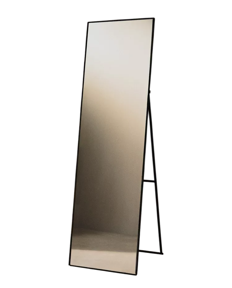 Фото Зеркало напольное с металлической рамой